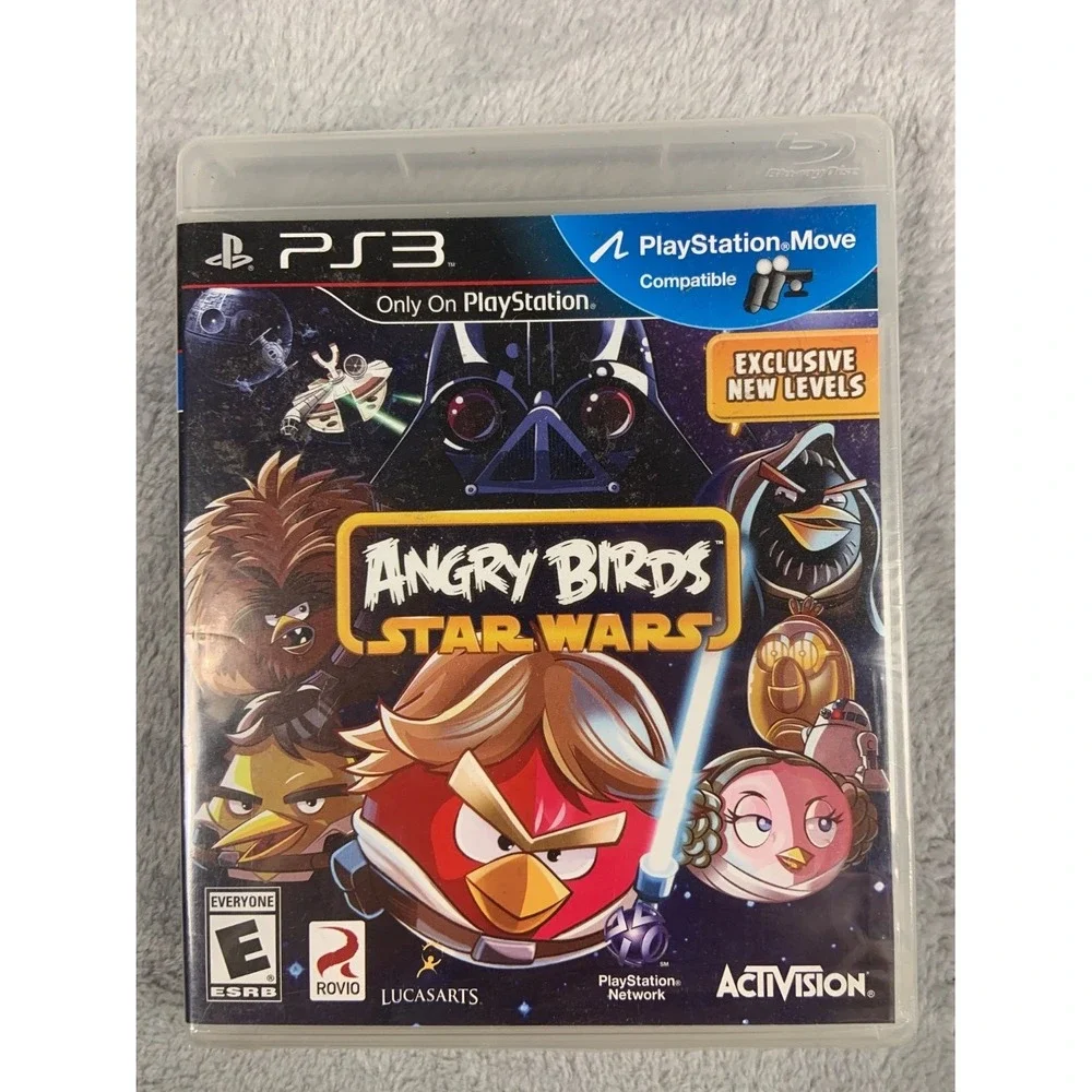 Sealed Angry Birds Star Wars Rovio PS3 Blu-ray Game multicolor